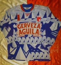 maillot independiente santa fe gardien 1997-1998 pas cher