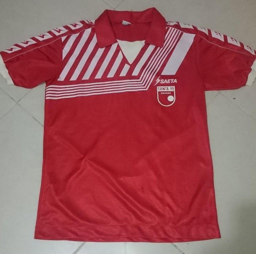 maillot independiente santa fe particulier 1986-1987 pas cher