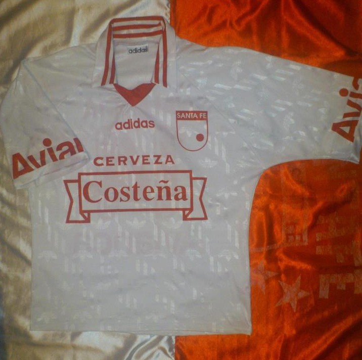 maillot independiente santa fe third 1995-1996 rétro