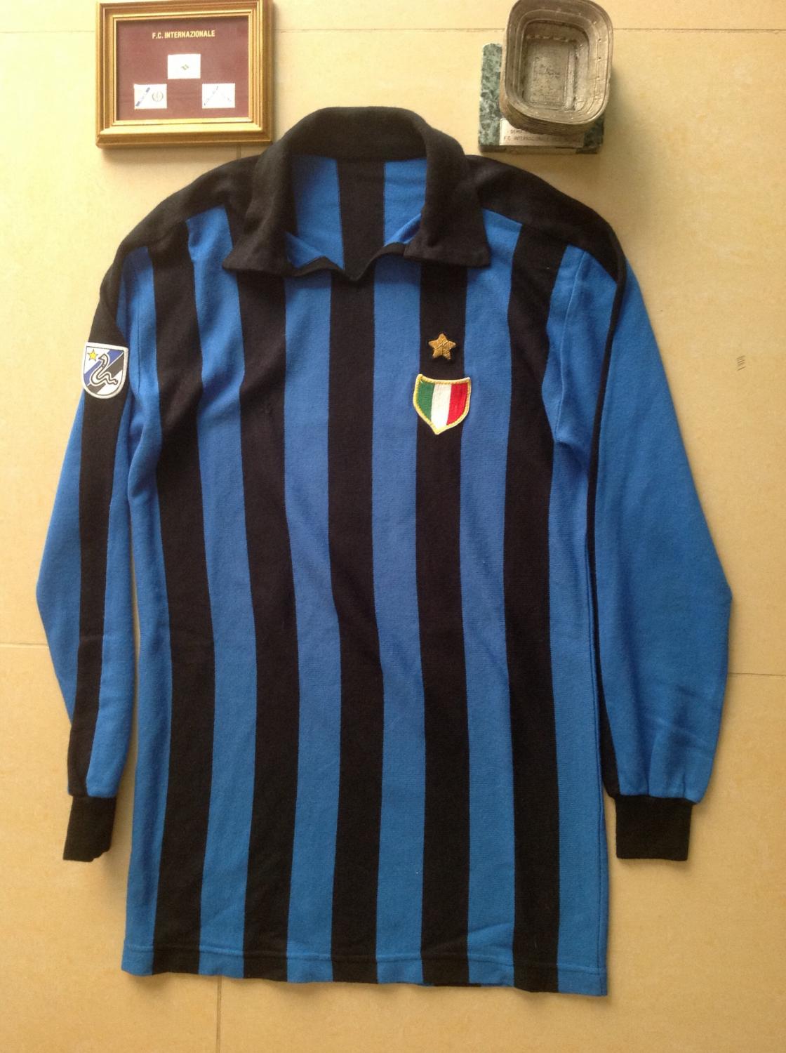 maillot inter milan domicile 1980-1981 rétro