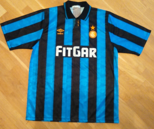 maillot inter milan domicile 1991-1992 rétro