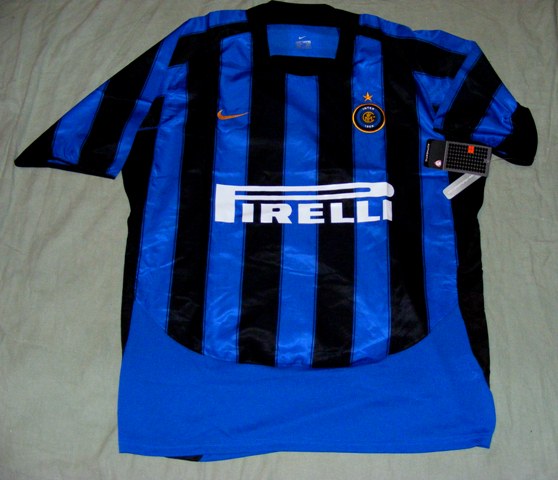 maillot inter milan domicile 2003-2004 rétro