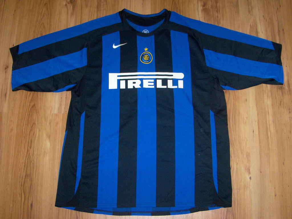 maillot inter milan domicile 2005-2006 rétro