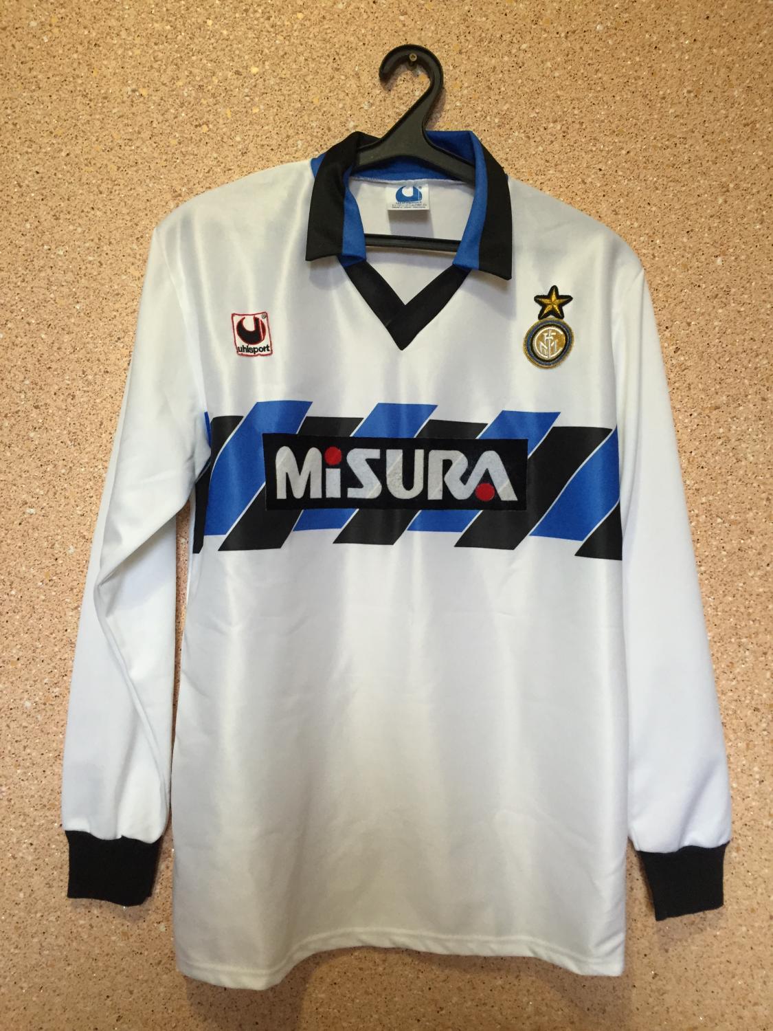 maillot inter milan exterieur 1990-1991 pas cher