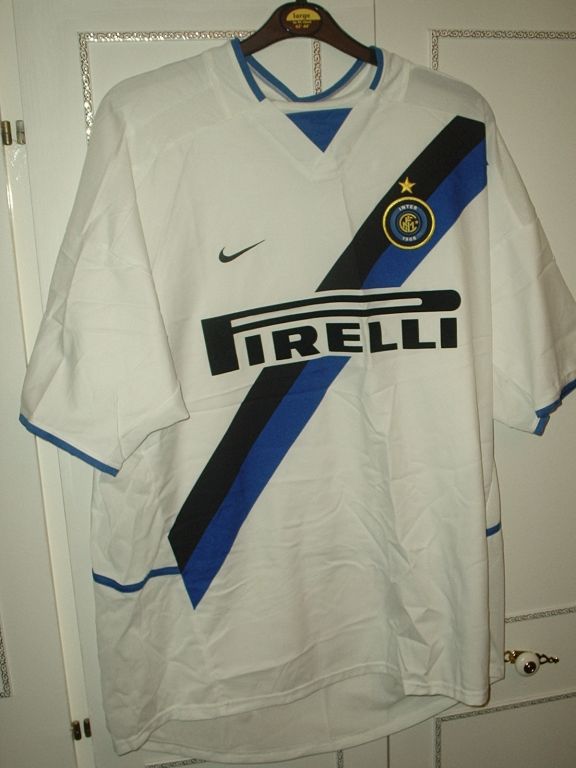 maillot inter milan exterieur 2002-2003 pas cher