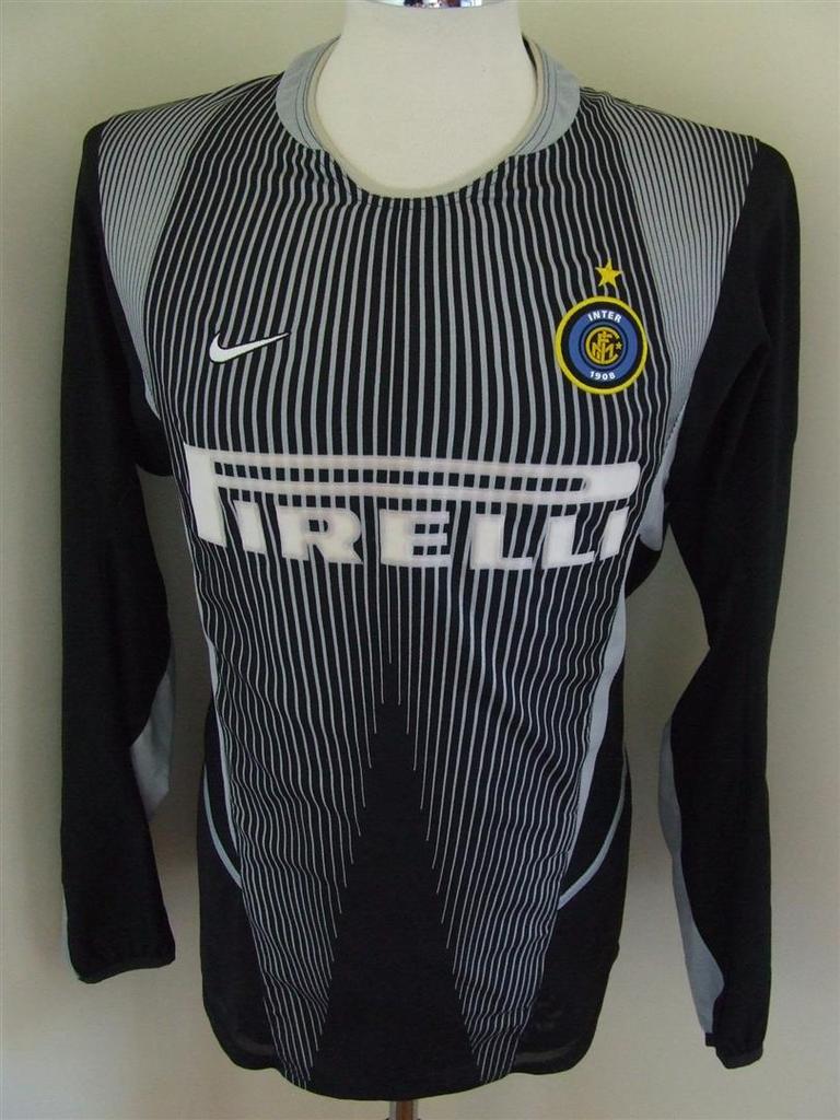 maillot inter milan gardien 2002-2003 rétro