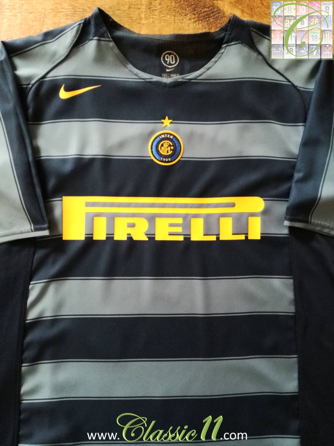 maillot inter milan réplique 2004-2006 rétro