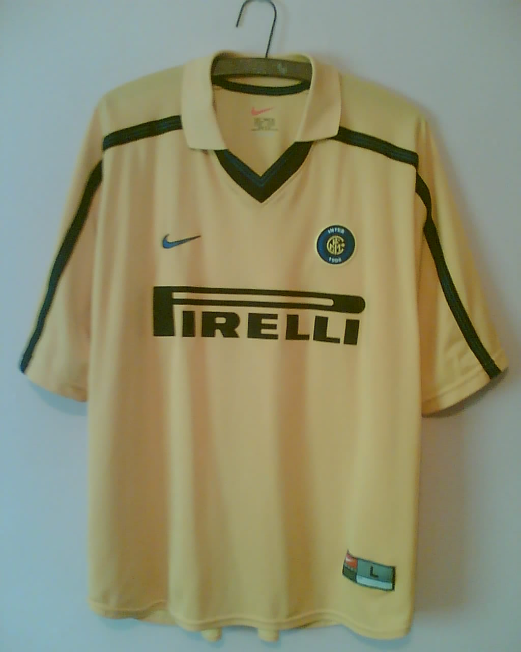 maillot inter milan third 1999-2000 rétro