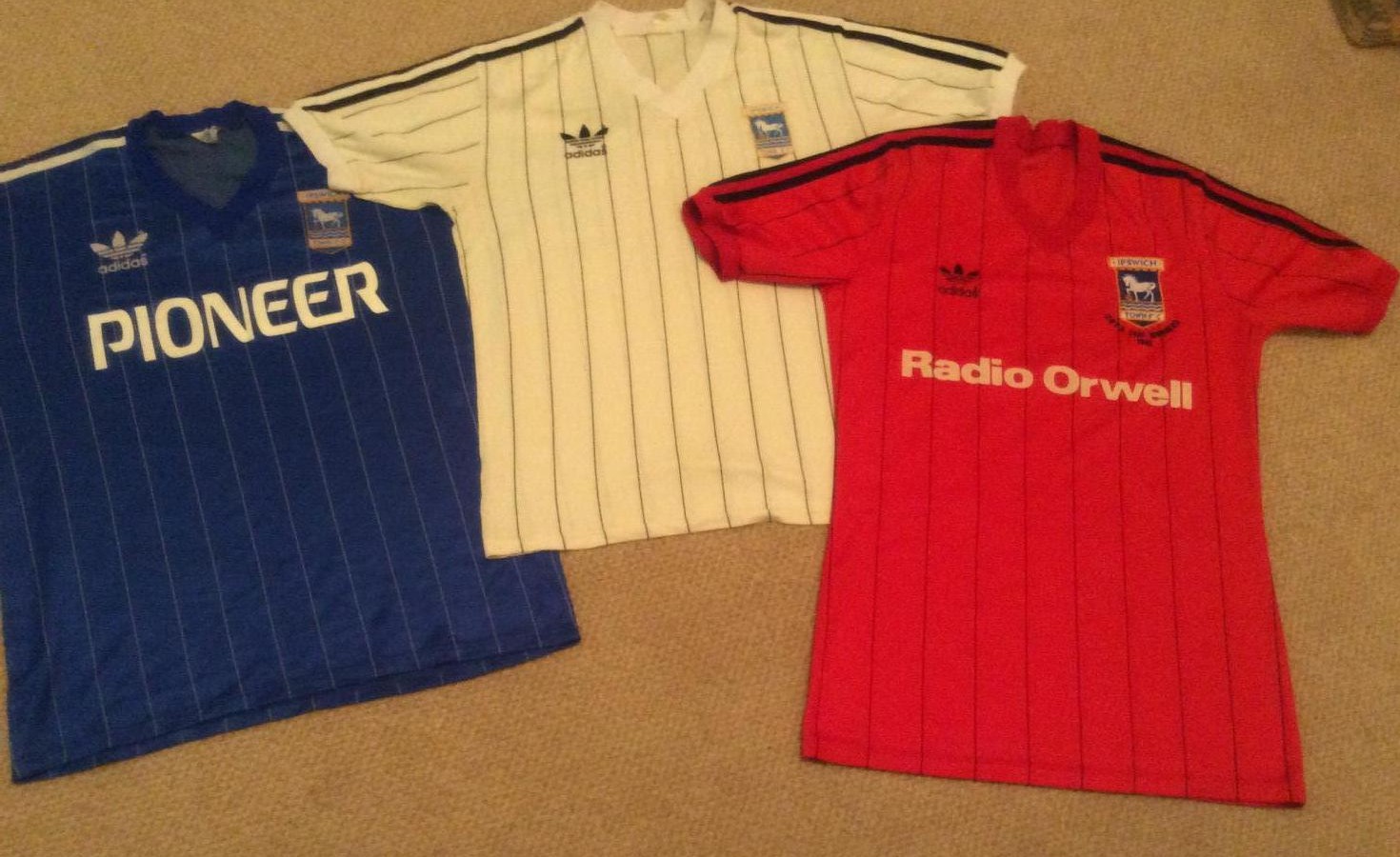 maillot ipswich town domicile 1981-1984 pas cher