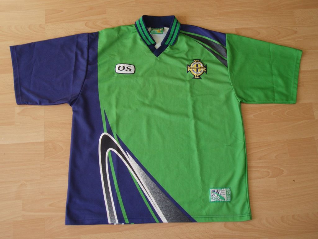 maillot irlande du nord domicile 1998-1999 pas cher