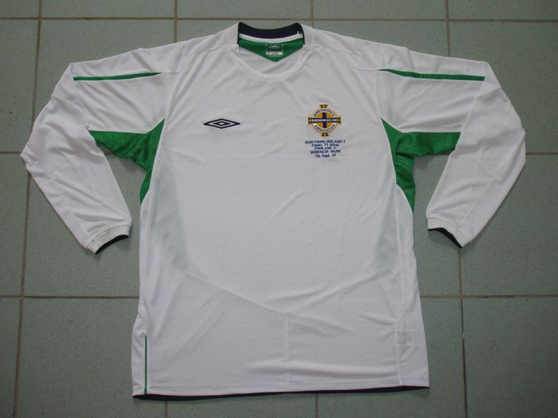 maillot irlande du nord exterieur 2004-2005 pas cher