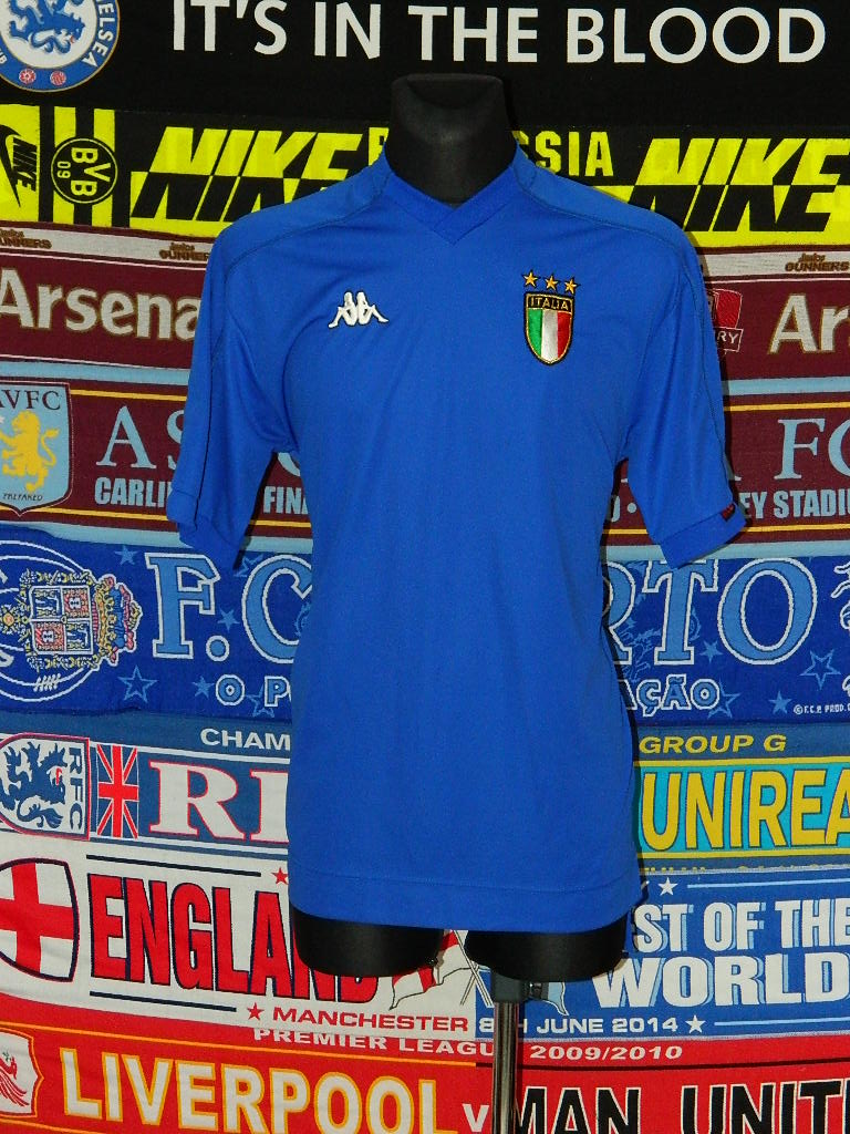 maillot italie domicile 1998-1999 rétro