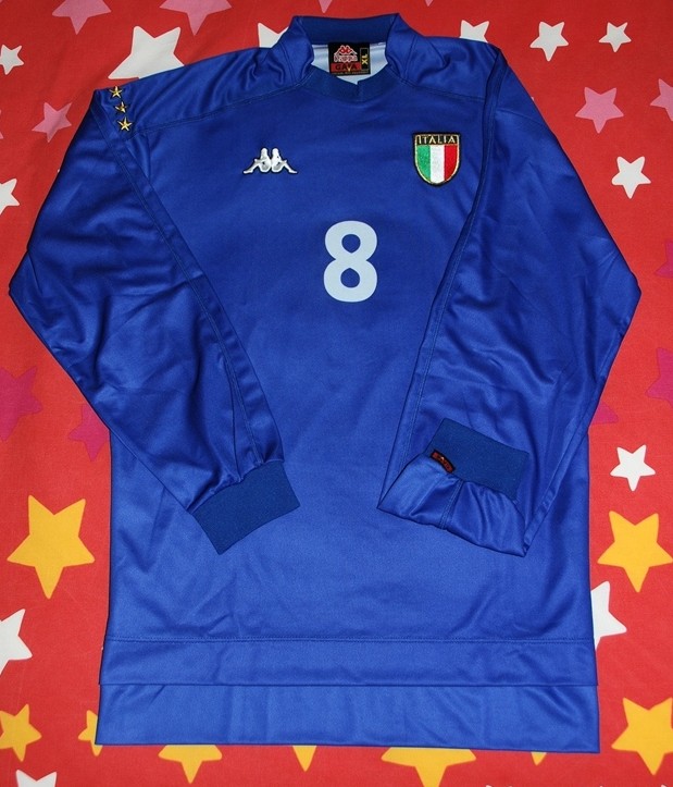 maillot italie domicile 1999-2000 rétro