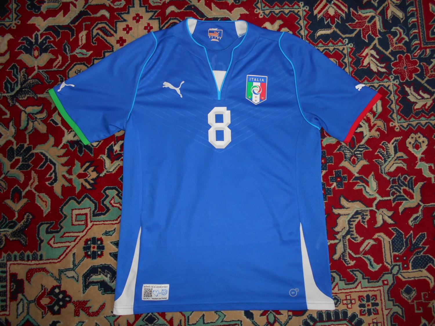 maillot italie domicile 2013-2014 rétro