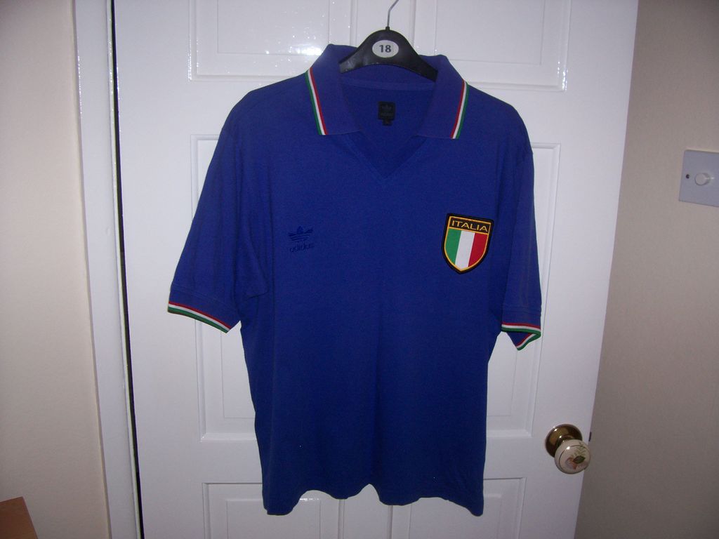 maillot italie réplique 1981-1982 rétro