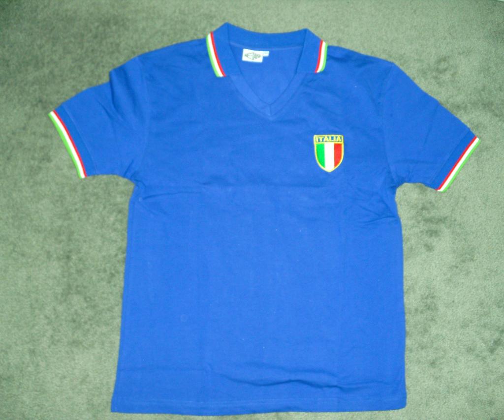 maillot italie réplique 1982-1984 rétro