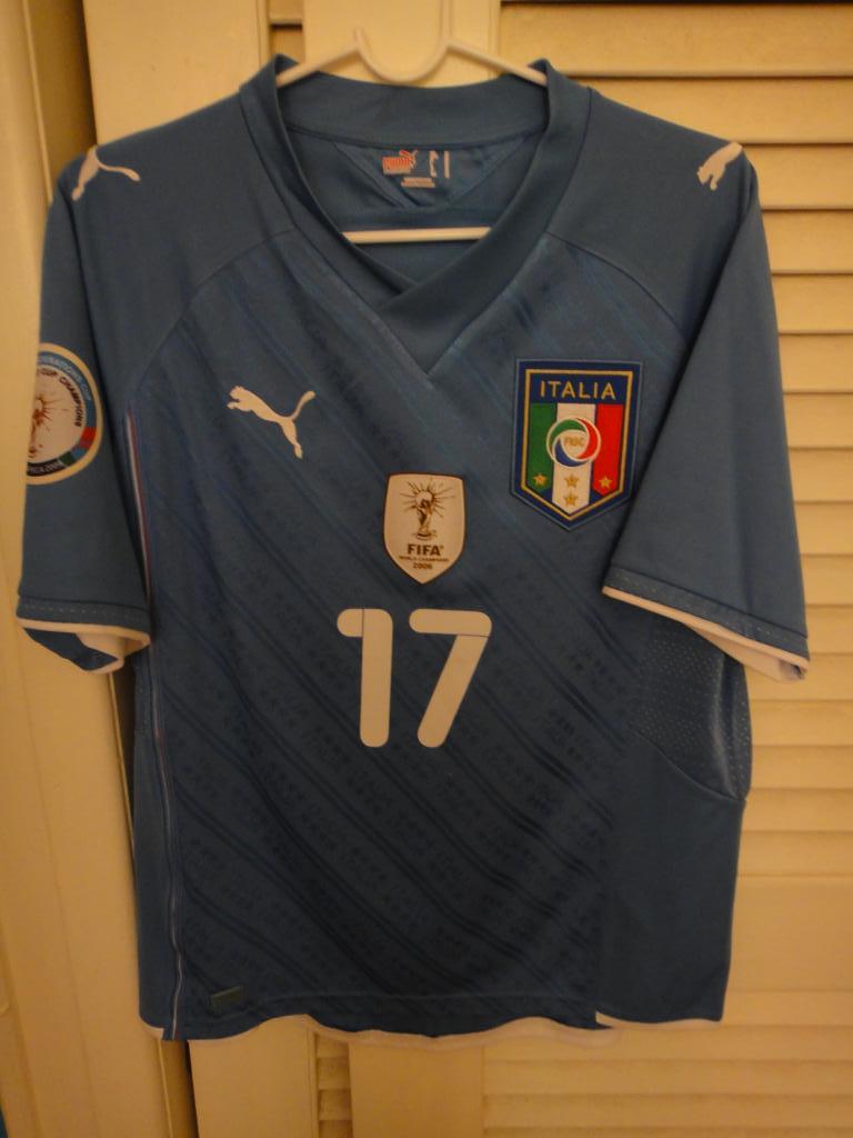 maillot italie réplique 2009 rétro