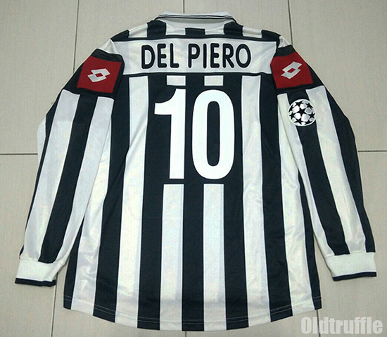 maillot juventus fc domicile 2001-2002 rétro