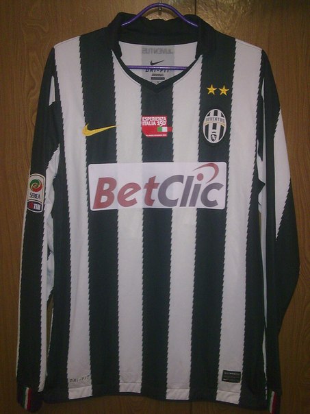 maillot juventus fc domicile 2010-2011 rétro