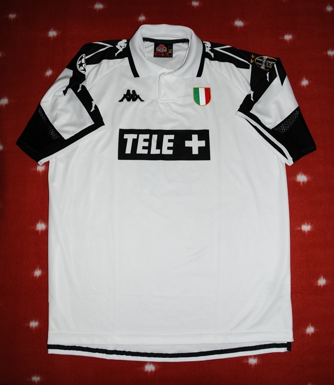 maillot juventus fc exterieur 1998-1999 rétro