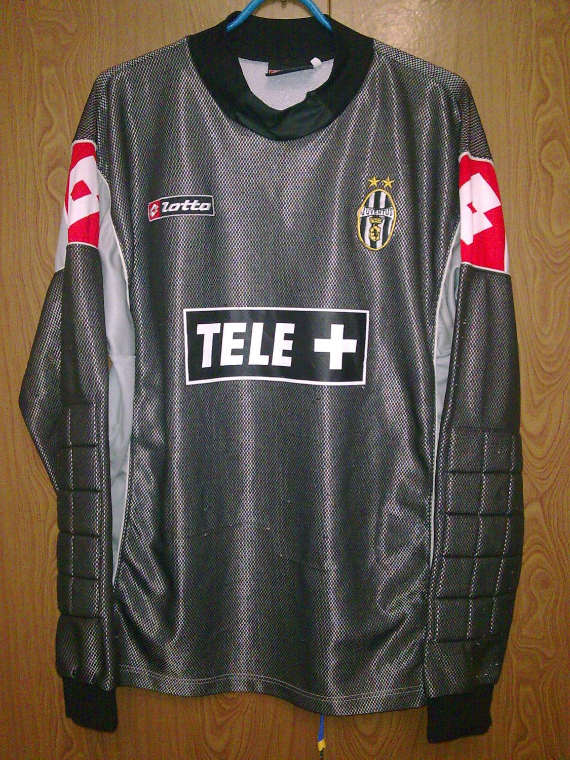 maillot juventus fc gardien 2000-2001 rétro