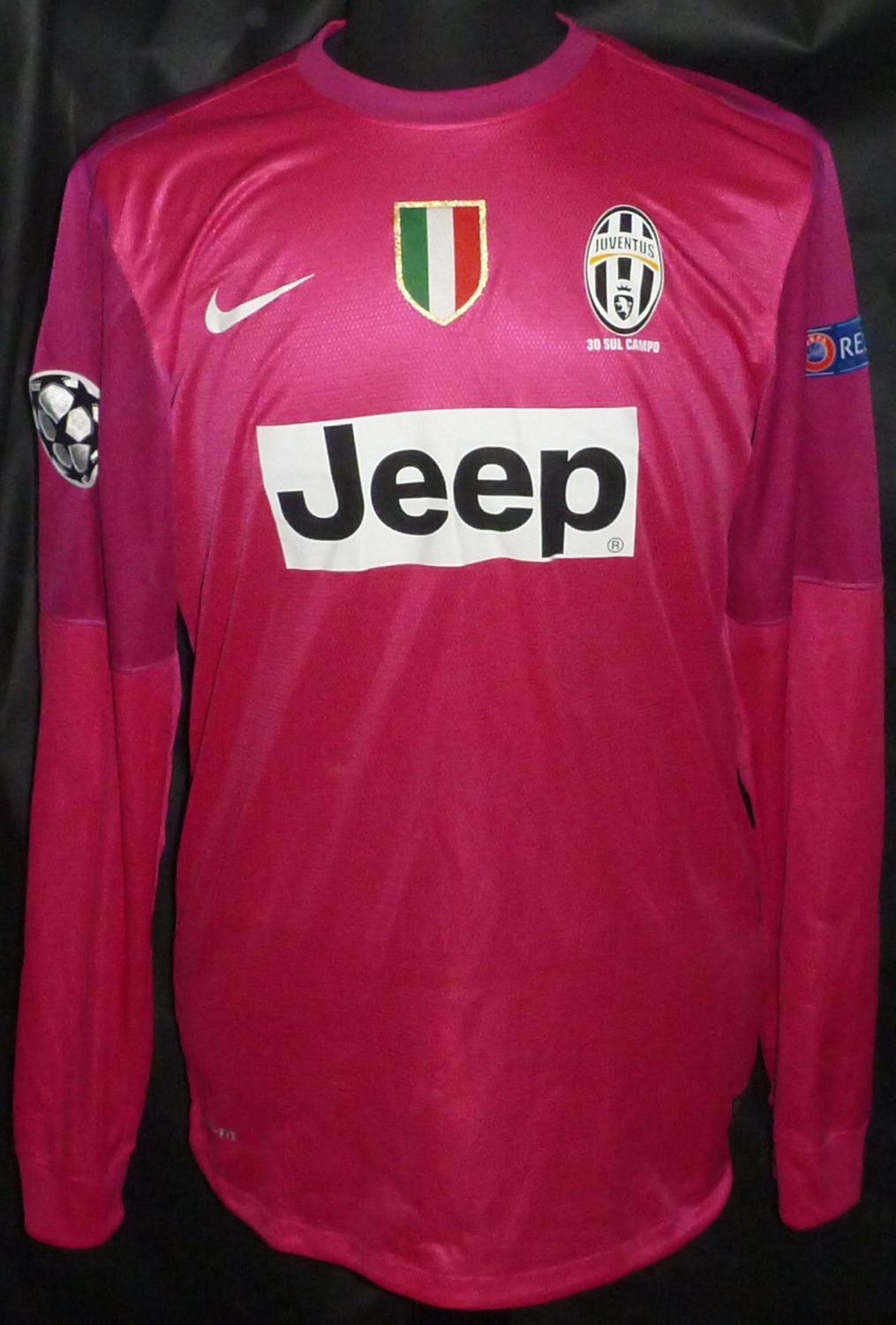 maillot juventus fc gardien 2012-2013 pas cher