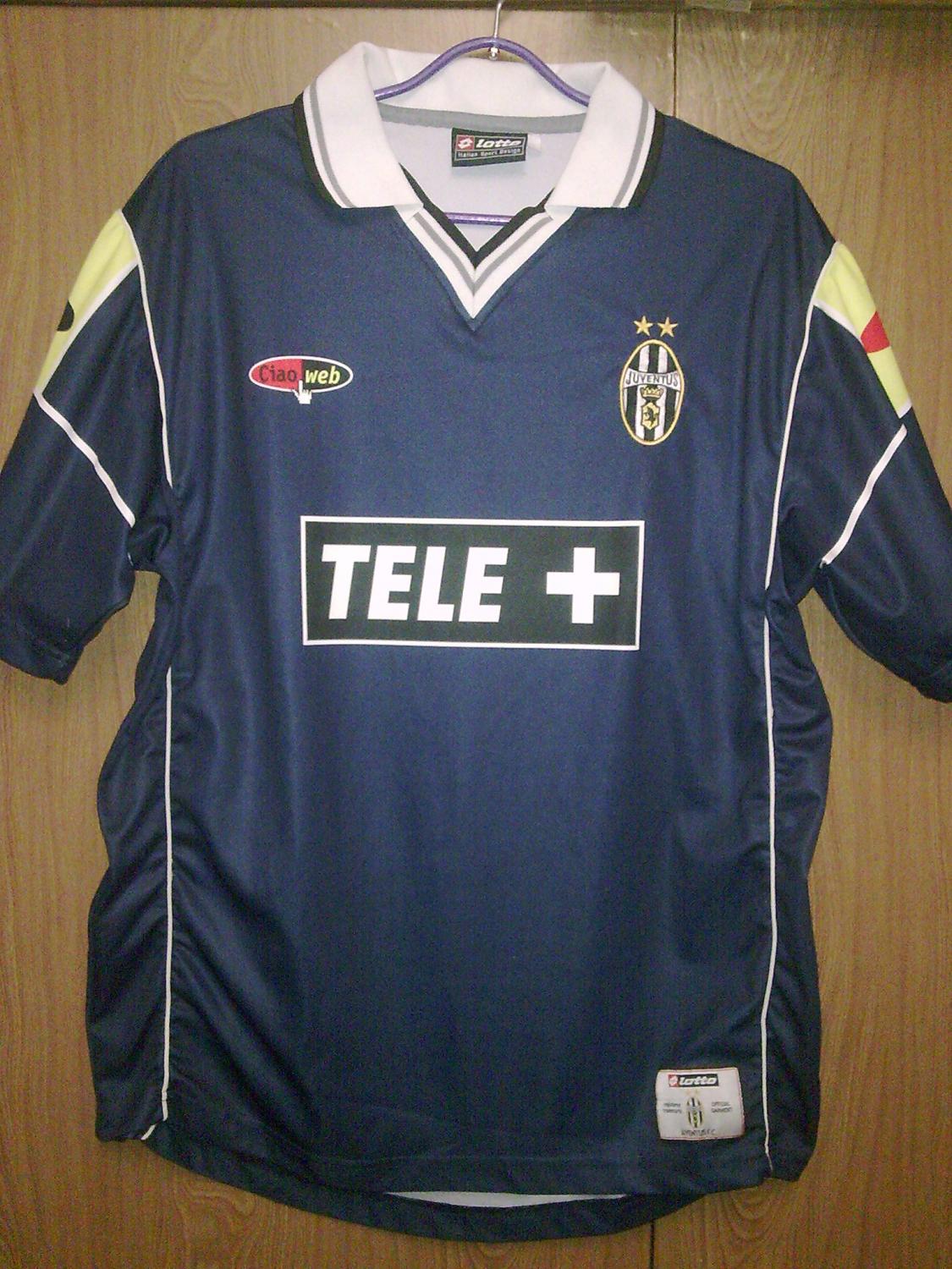 maillot juventus fc third 2000-2001 pas cher