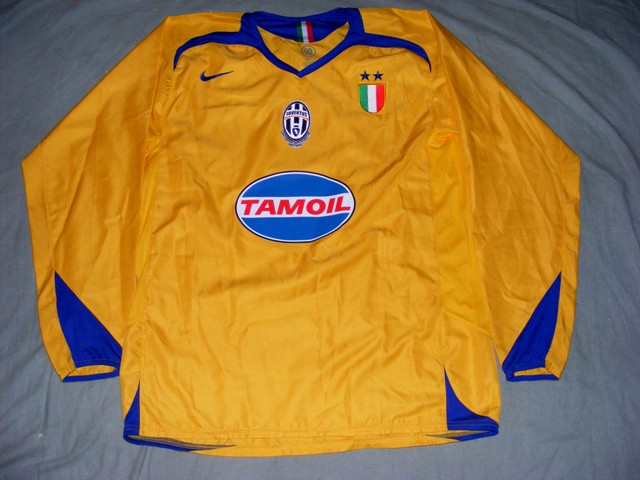 maillot juventus fc third 2005-2006 rétro