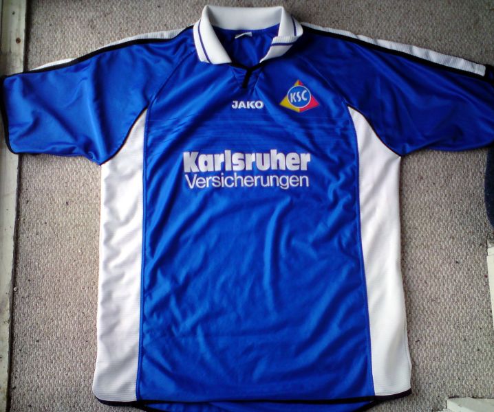 maillot karlsruher sc domicile 2002-2003 pas cher