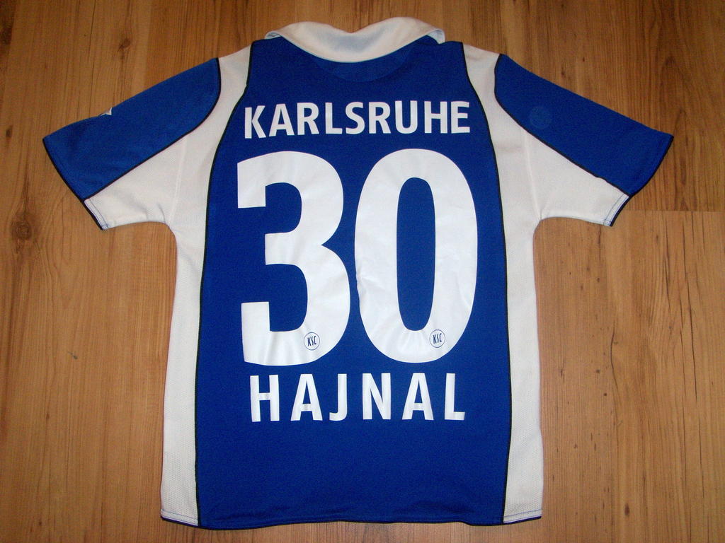 maillot karlsruher sc domicile 2007-2008 rétro