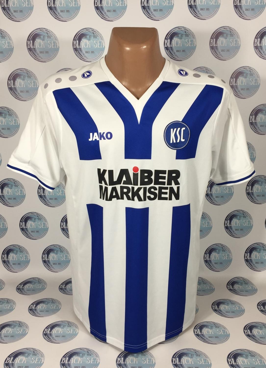 maillot karlsruher sc domicile 2016 rétro