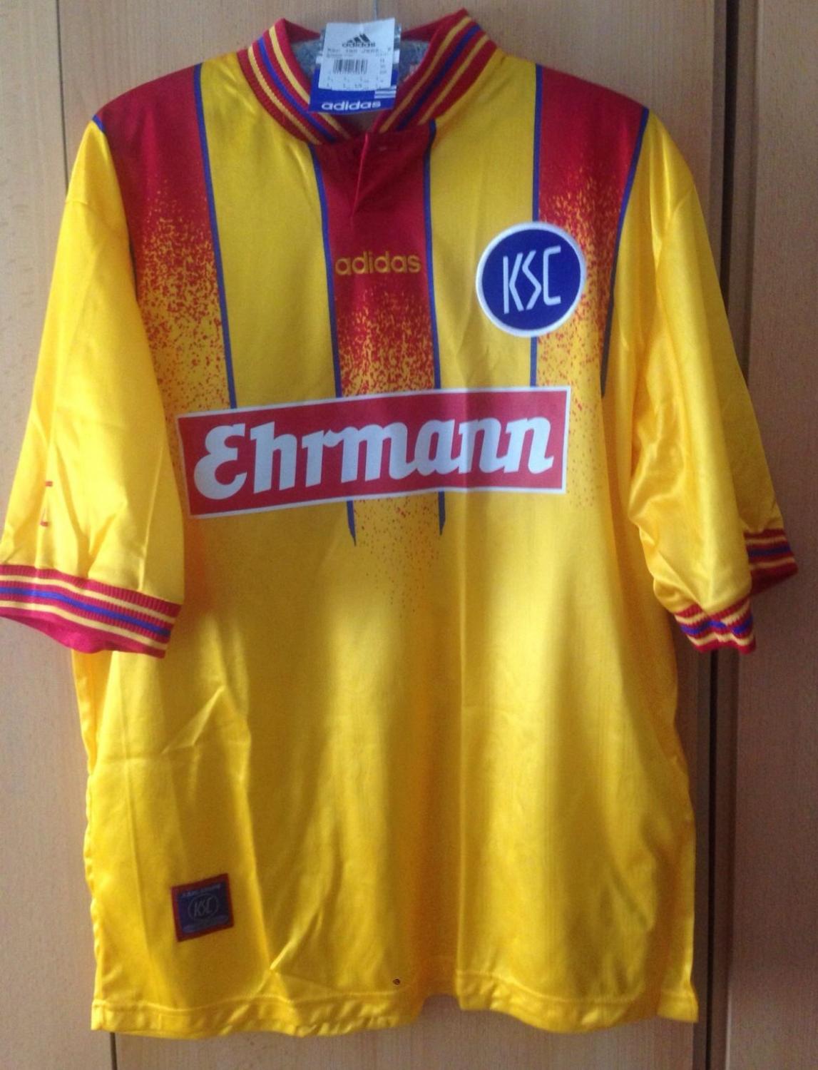 maillot karlsruher sc exterieur 1996-1997 pas cher