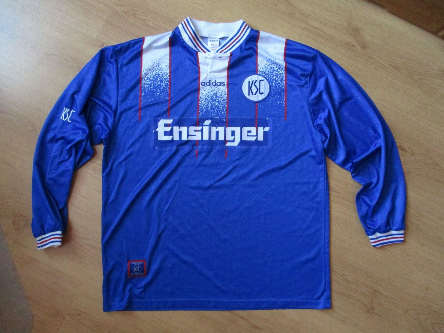 maillot karlsruher sc réplique 1996-1997 rétro