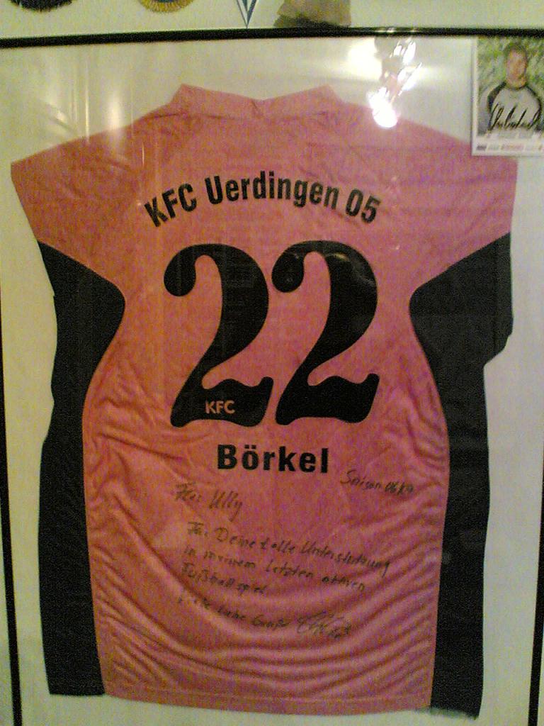 maillot kfc uerdingen 05 gardien 2009-2010 rétro