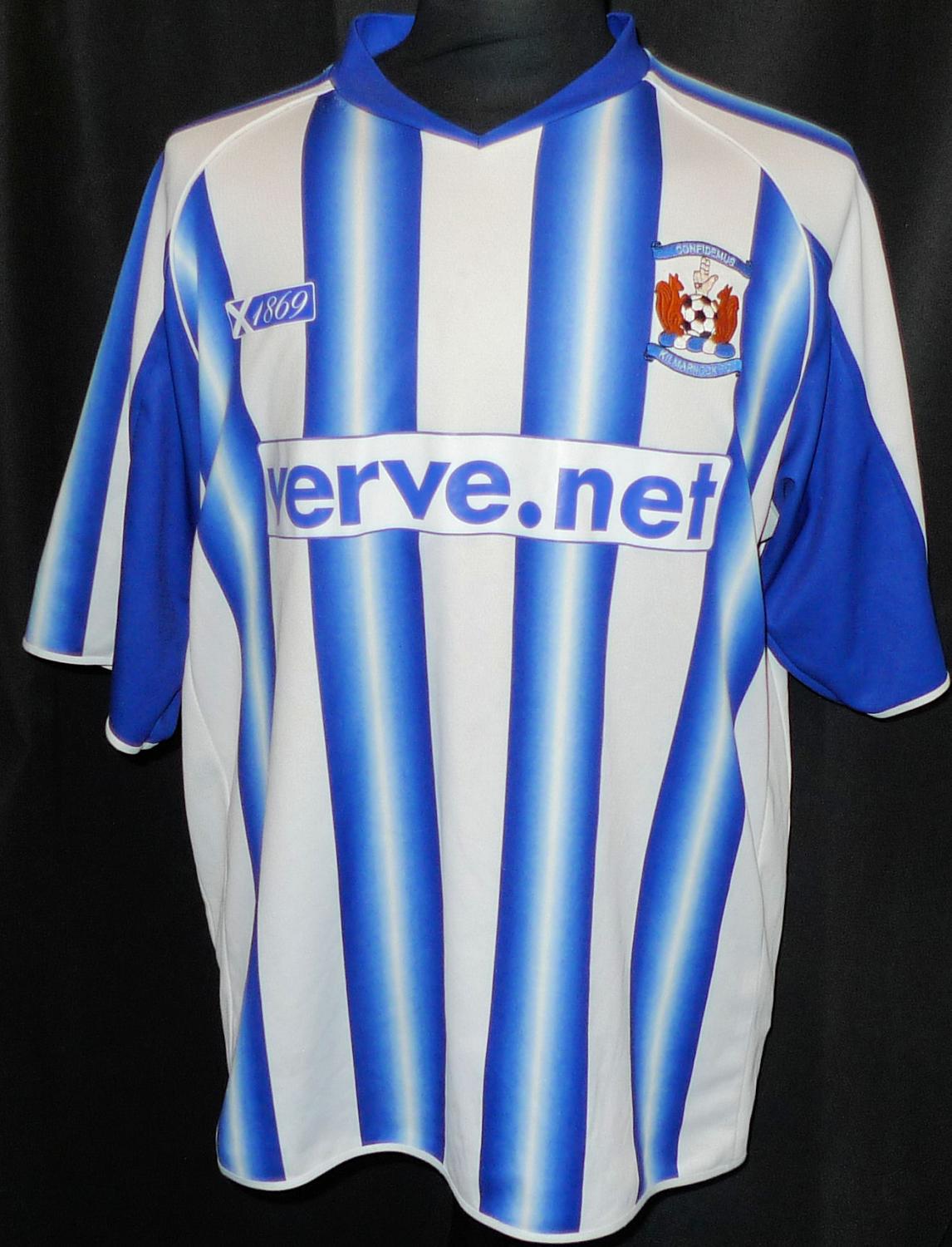 maillot kilmarnock fc domicile 2011-2012 rétro