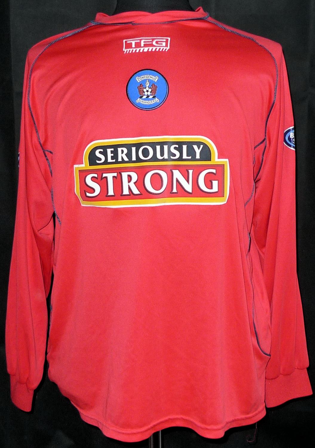 maillot kilmarnock fc exterieur 2002-2003 rétro