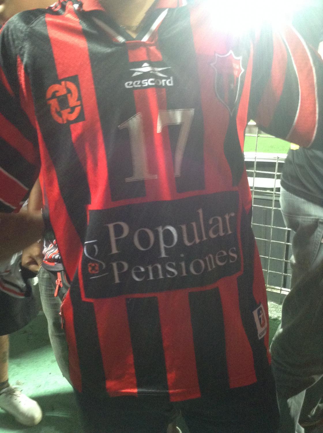 maillot ld alajuelense particulier 2000 pas cher