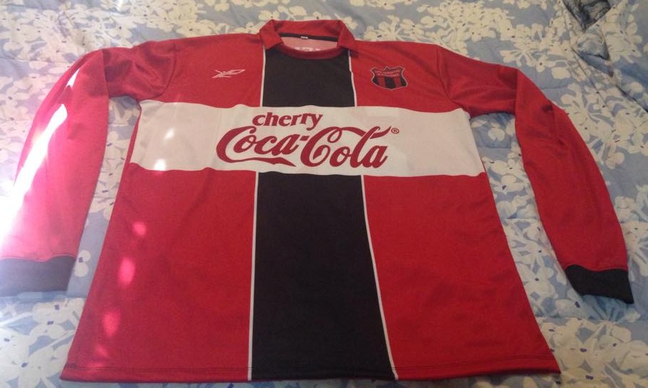 maillot ld alajuelense réplique 1987 rétro