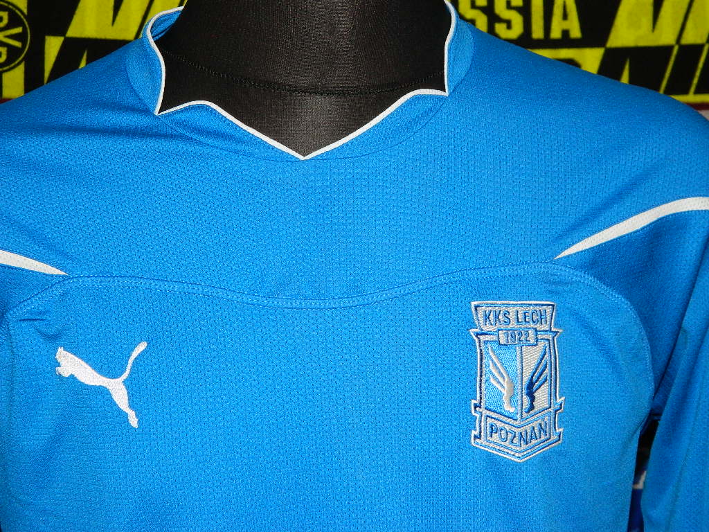 maillot lech poznań domicile 2011-2012 pas cher