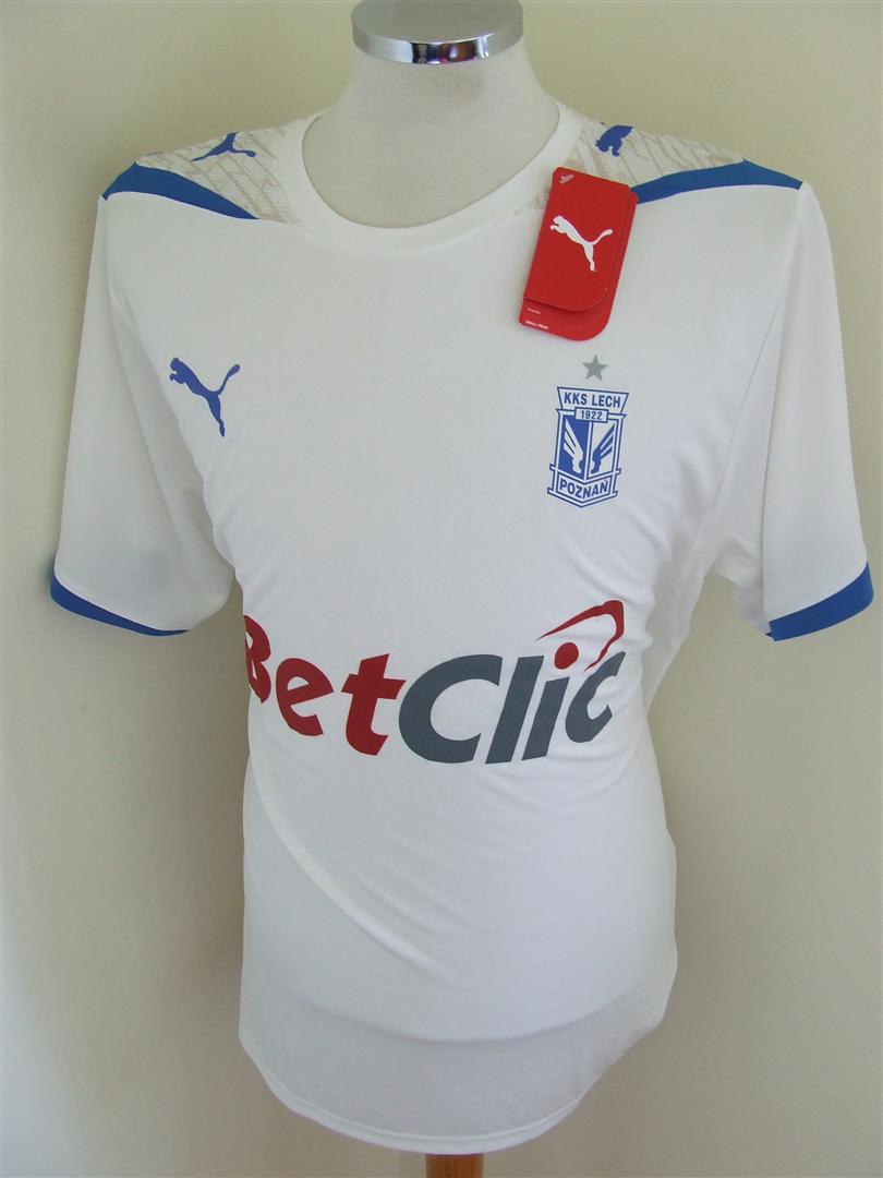 maillot lech poznań exterieur 2009-2010 pas cher