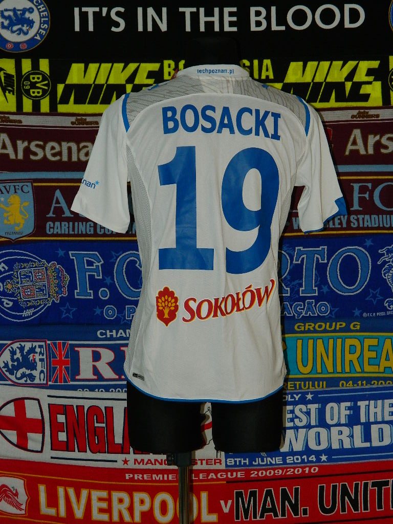 maillot lech poznań exterieur 2010-2011 rétro