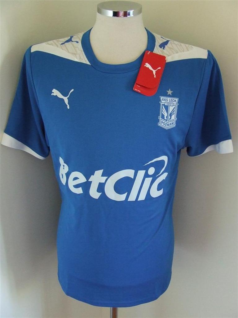 maillot lech poznań particulier 2010 pas cher