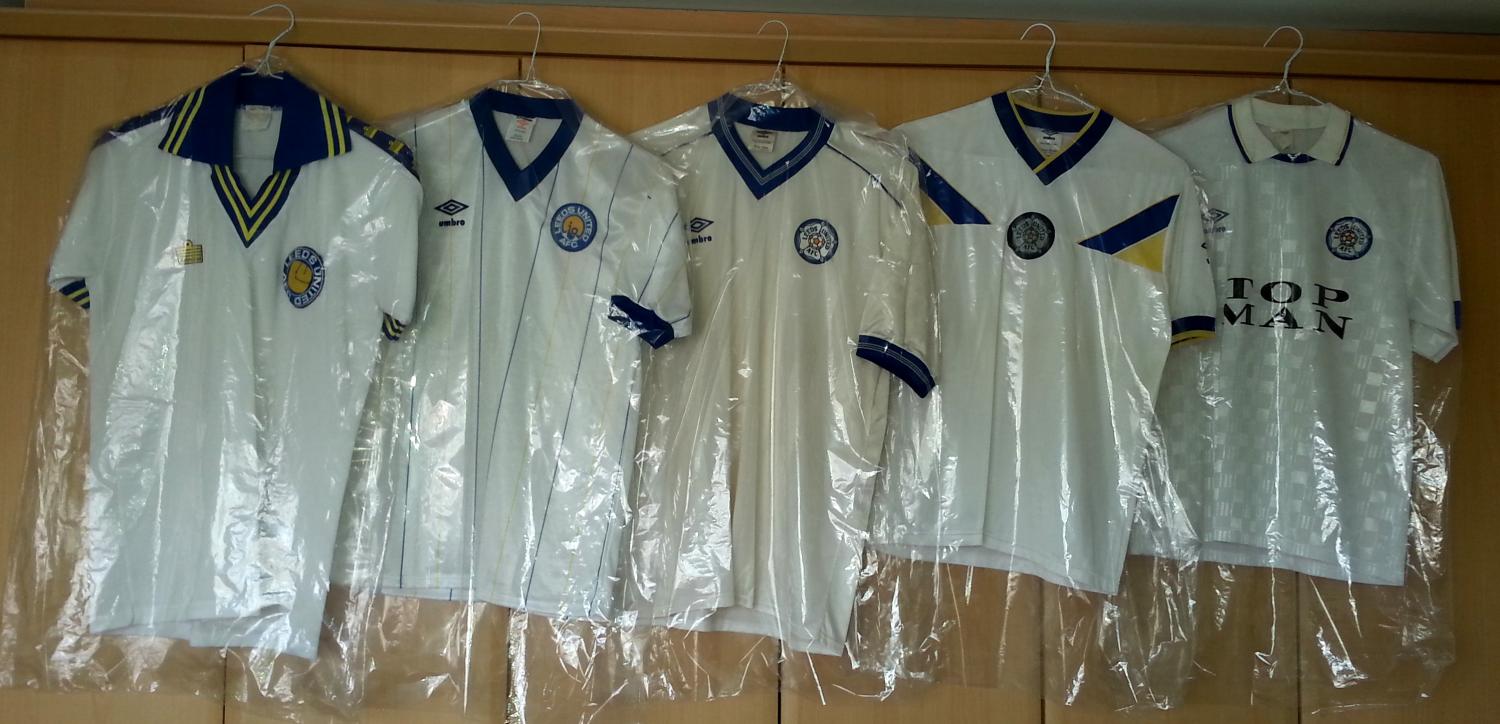 maillot leeds united domicile 1981-1989 pas cher