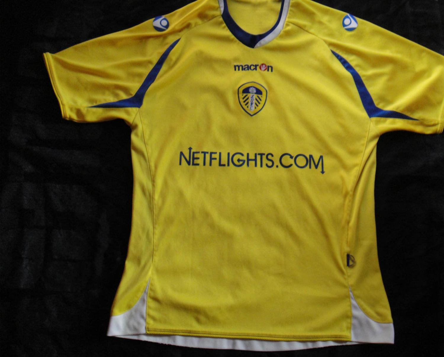 maillot leeds united exterieur 2010-2011 rétro