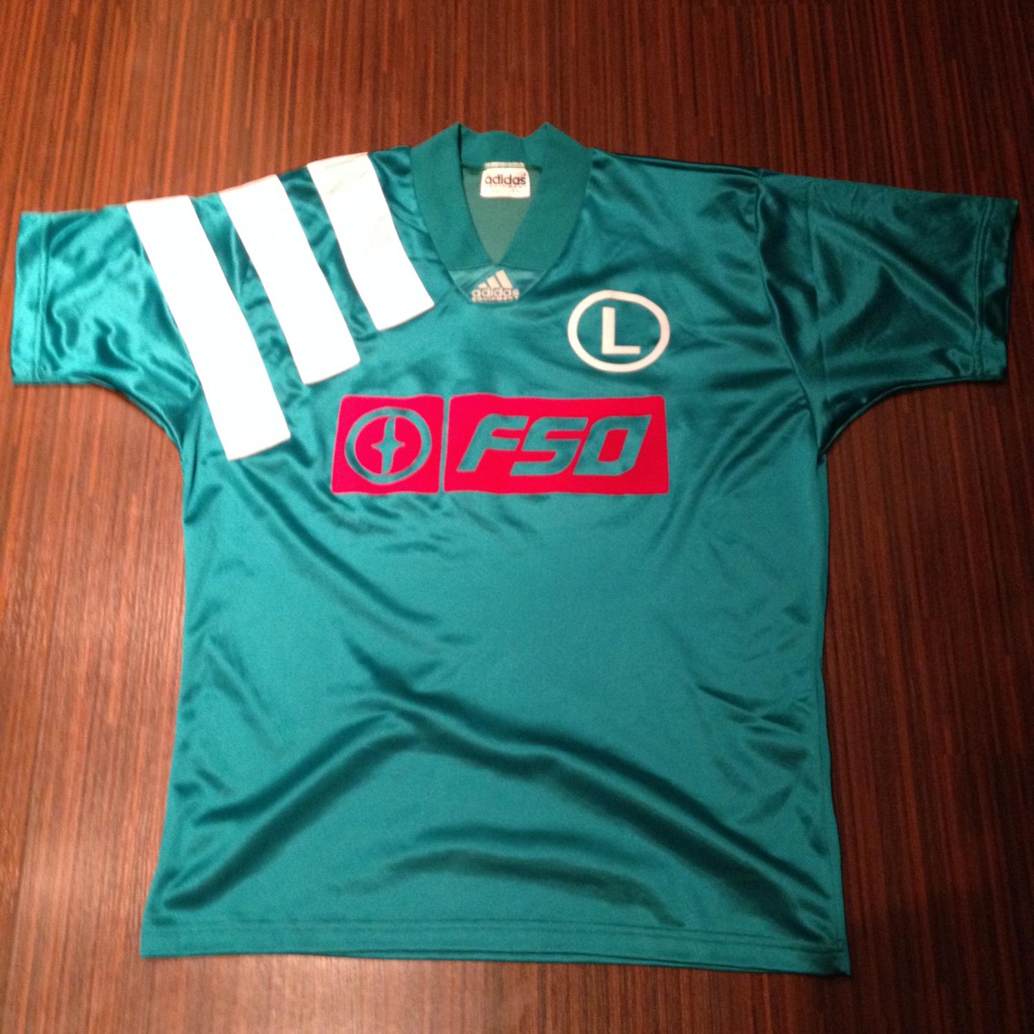 maillot legia varsovie domicile 1993 rétro