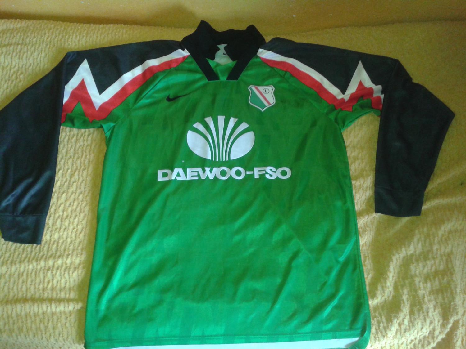 maillot legia varsovie domicile 1996-1997 rétro