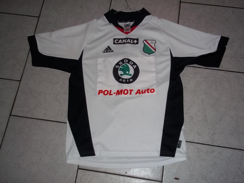 maillot legia varsovie domicile 2001-2002 rétro