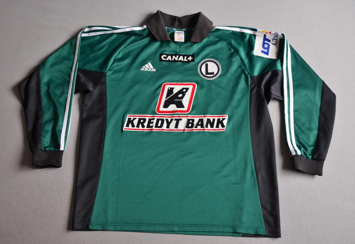 maillot legia varsovie domicile 2002-2003 rétro