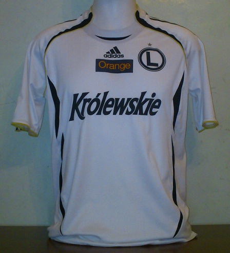 maillot legia varsovie domicile 2005-2006 rétro