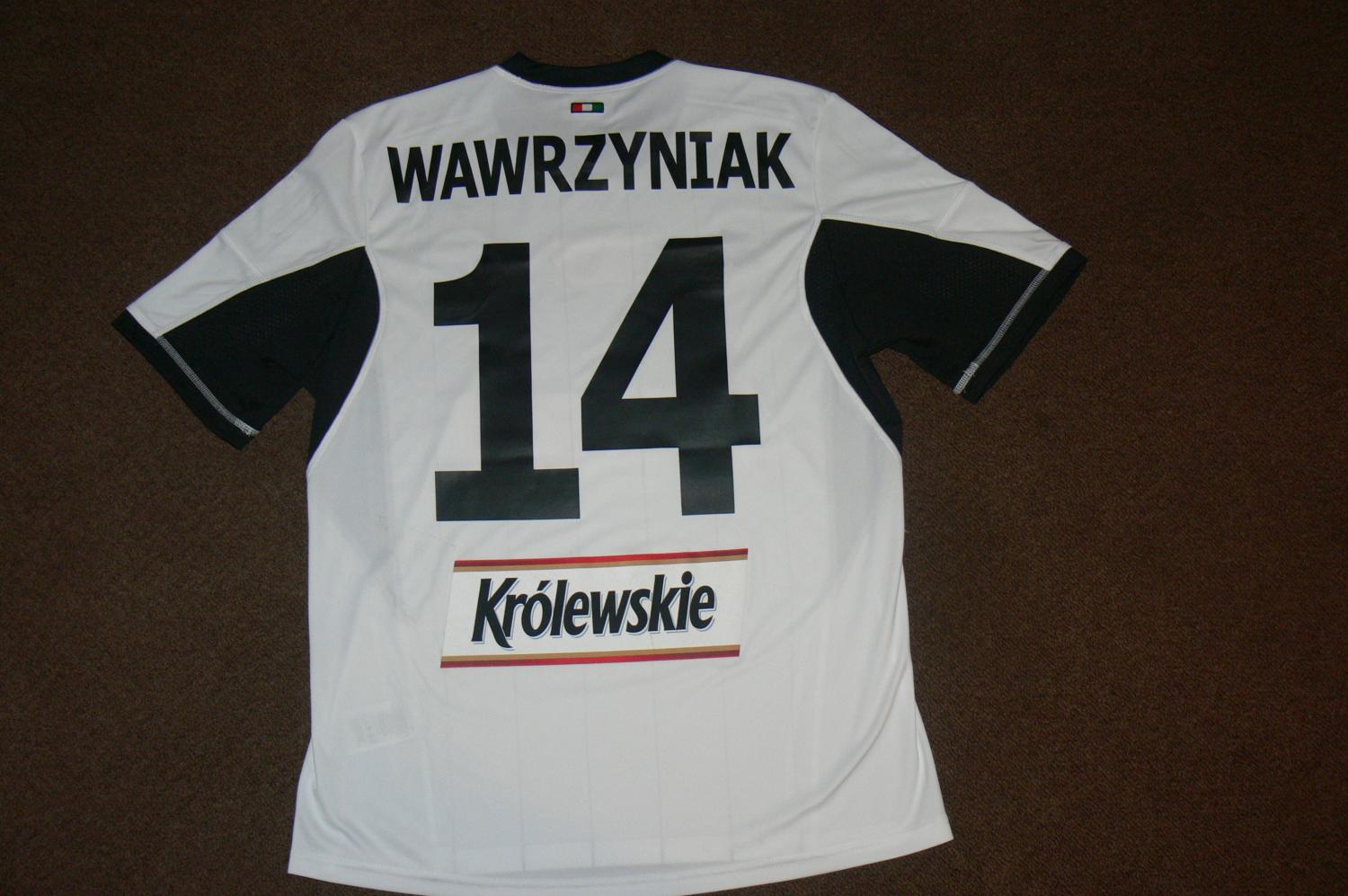 maillot legia varsovie domicile 2013-2014 rétro